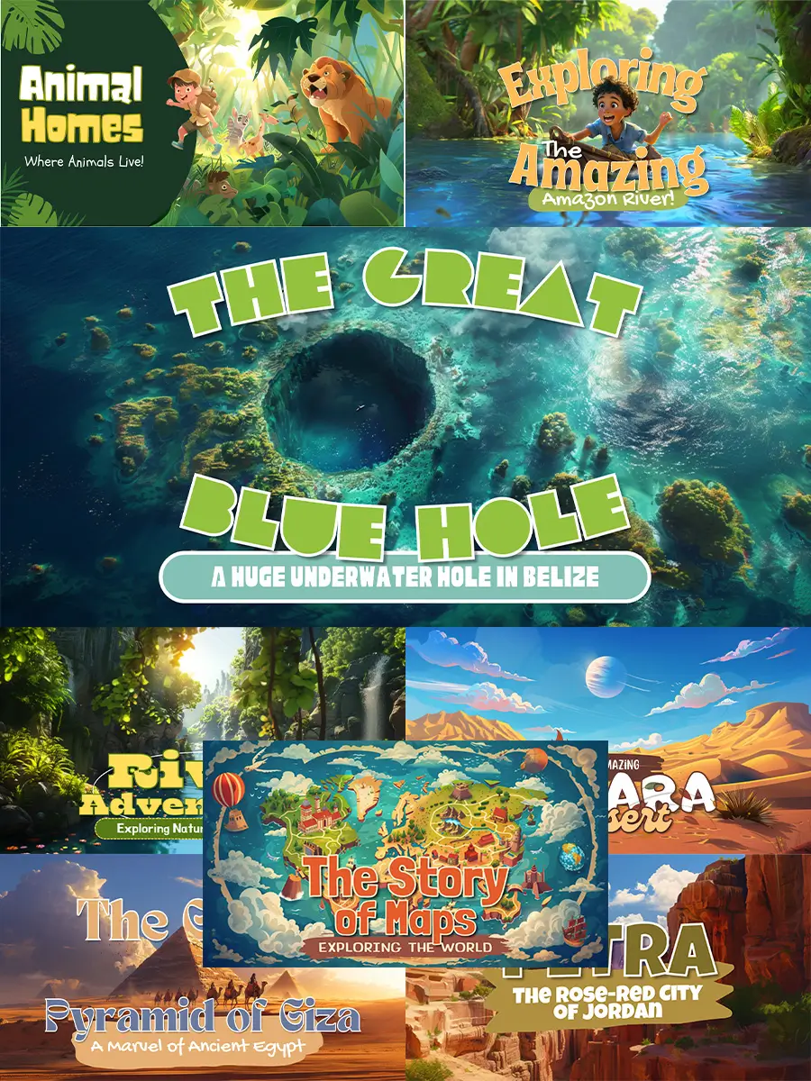 Amazing Earth Adventures and Natural Wonders Educational Videos 2