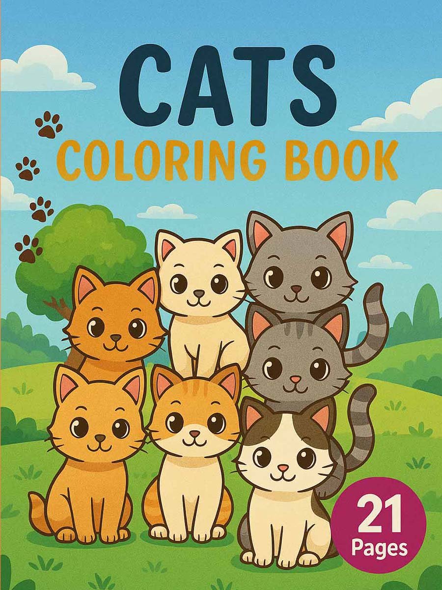 Cat Coloring Pages