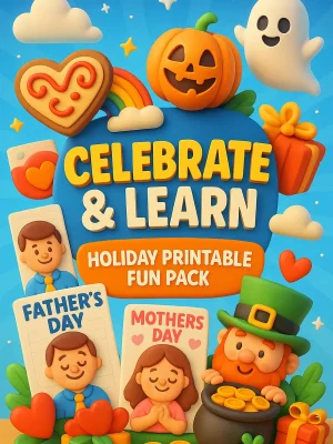 Celebrate Learn Holiday Printable Fun Pack 245 Pages