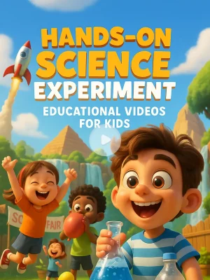 Hands On Science Experiment Educational Videos for Kids