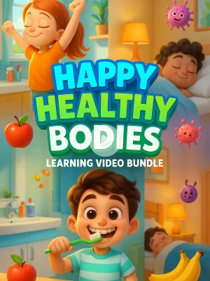 Happy Healthy Bodies Learning Video Bundle 