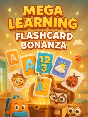 Mega Learning Flashcard Bonanza 675 Pages