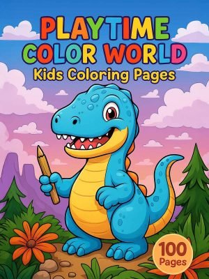 Playtime Color World Kids Coloring Pages