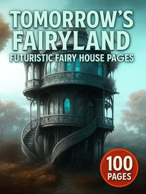 Tomorrows Fairyland – Futuristic Fairy House Pages 100 Pages